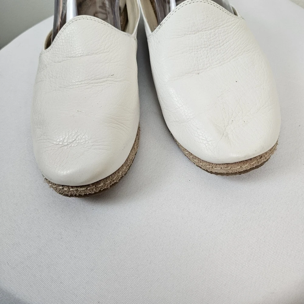 Sam Edelman Everie Leather Logo Espadrille Loafers Size 9M